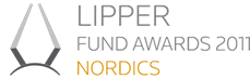 Lipper Fund Awards 2011 i kategorien bedste fond over fem år, obligationer udstedt i danske kroner