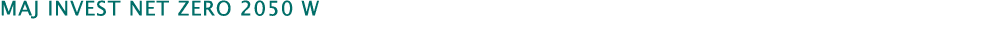 MAJ INVEST Net Zero 2050 W