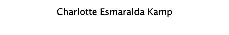 Charlotte Esmaralda Kamp 
