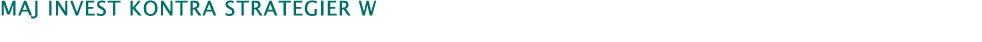 MAJ INVEST Kontra Strategier W