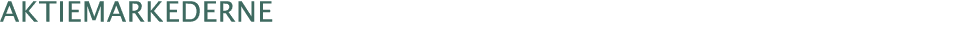aktiemarkederne