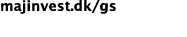 majinvest.dk/gs 