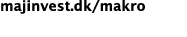 majinvest.dk/makro 