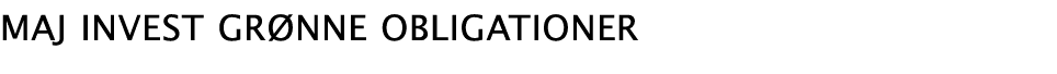 Maj invest gr nne obligationer