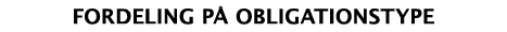 fordeling p obligationstype