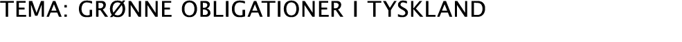 tema: gr nne OBLIGATIONER i tyskland 