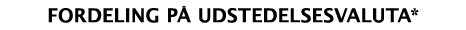 Fordeling p udstedelsesvaluta*