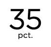 35 pct.