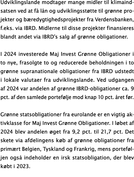 Udviklingslande modtager mange midler til klimaind satsen ved at f l n og udviklingsst tte til gr nne projekter og b...