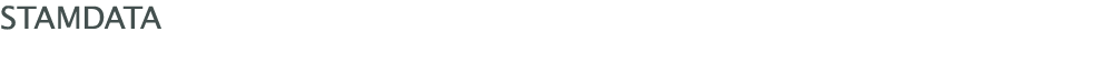  Stamdata
