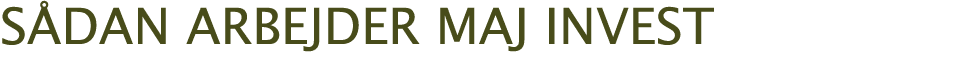 S dan arbejder maj invest