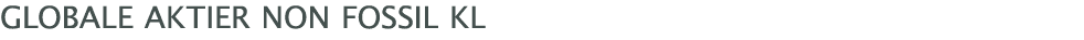  Globale Aktier non fossil KL