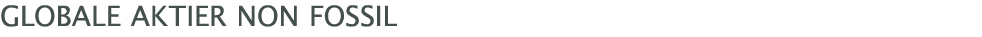  Globale Aktier non fossil