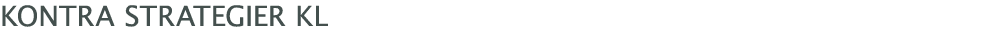  Kontra Strategier KL