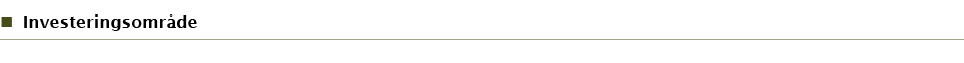 Investeringsomr de