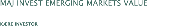 Maj Invest Emerging Markets Value K re investor