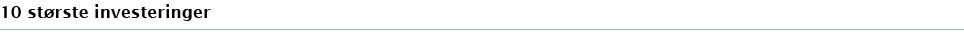 10 st rste investeringer