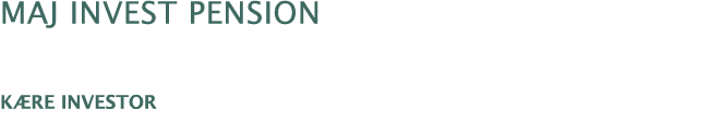 Maj Invest Pension K re investor