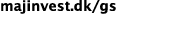 majinvest.dk/gs 