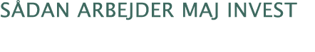 s dan arbejder maj invest