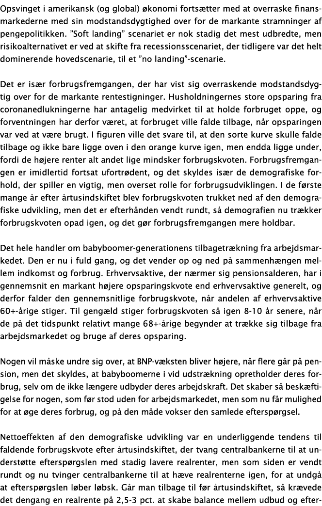 Opsvinget i amerikansk (og global) konomi forts tter med at overraske finansmarkederne med sin modstandsdygtighed ov...