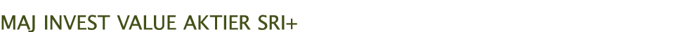  MAJ INVEST Value AKTIER SRI+