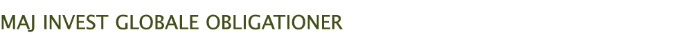 MAJ INVEST globale OBLIGATIONER