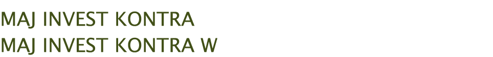  maj invest kontra maj invest kontra W