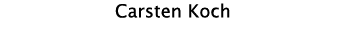 Carsten Koch
