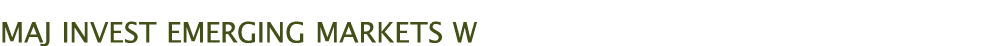 MAJ INVEST EMERGING MARKETS W
