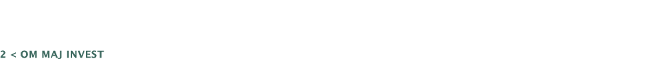 2 < om maj invest