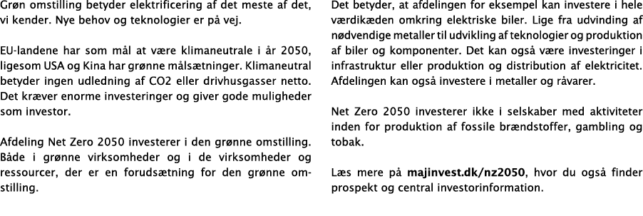 Grøn omstilling betyder elektrificering af det meste af det, vi kender  Nye behov og teknologier er på vej  EU-landen   