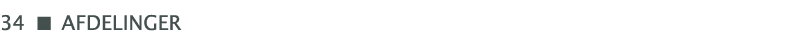  ￼ afdelinger