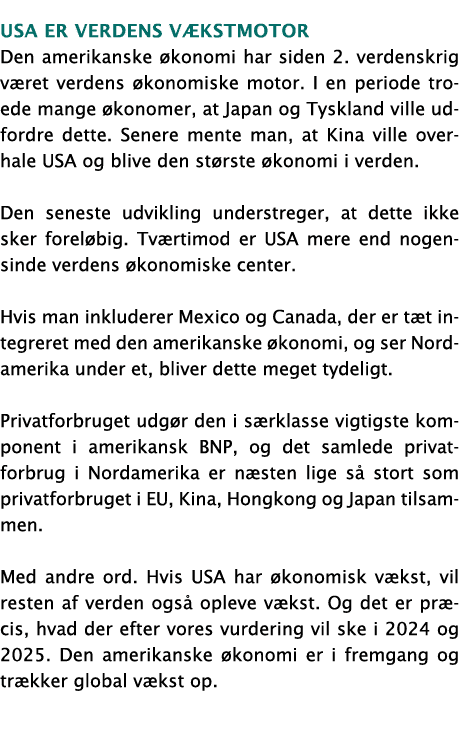 USA er verdens v kstmotor Den amerikanske konomi har siden 2. verdenskrig v ret verdens  konomiske motor. I en perio...