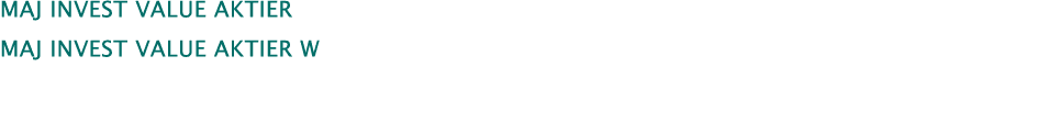 ﻿maj invest value aktier maj invest value aktier W