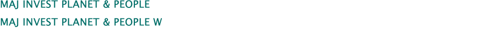 ﻿maj invest Planet & People maj invest Planet & People W