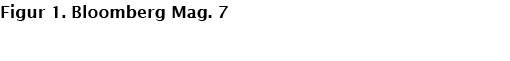 Figur 1. Bloomberg Mag. 7
